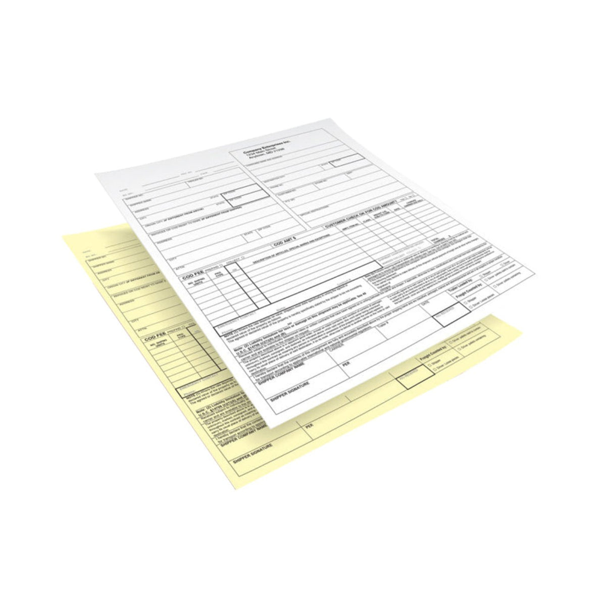 Carbonless NCR Forms Printing 2-Parts