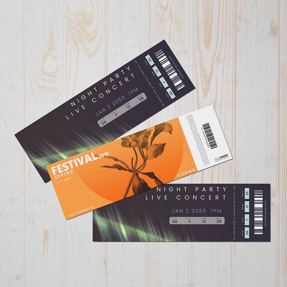 Star Tickets Tickets – Co Star Printing